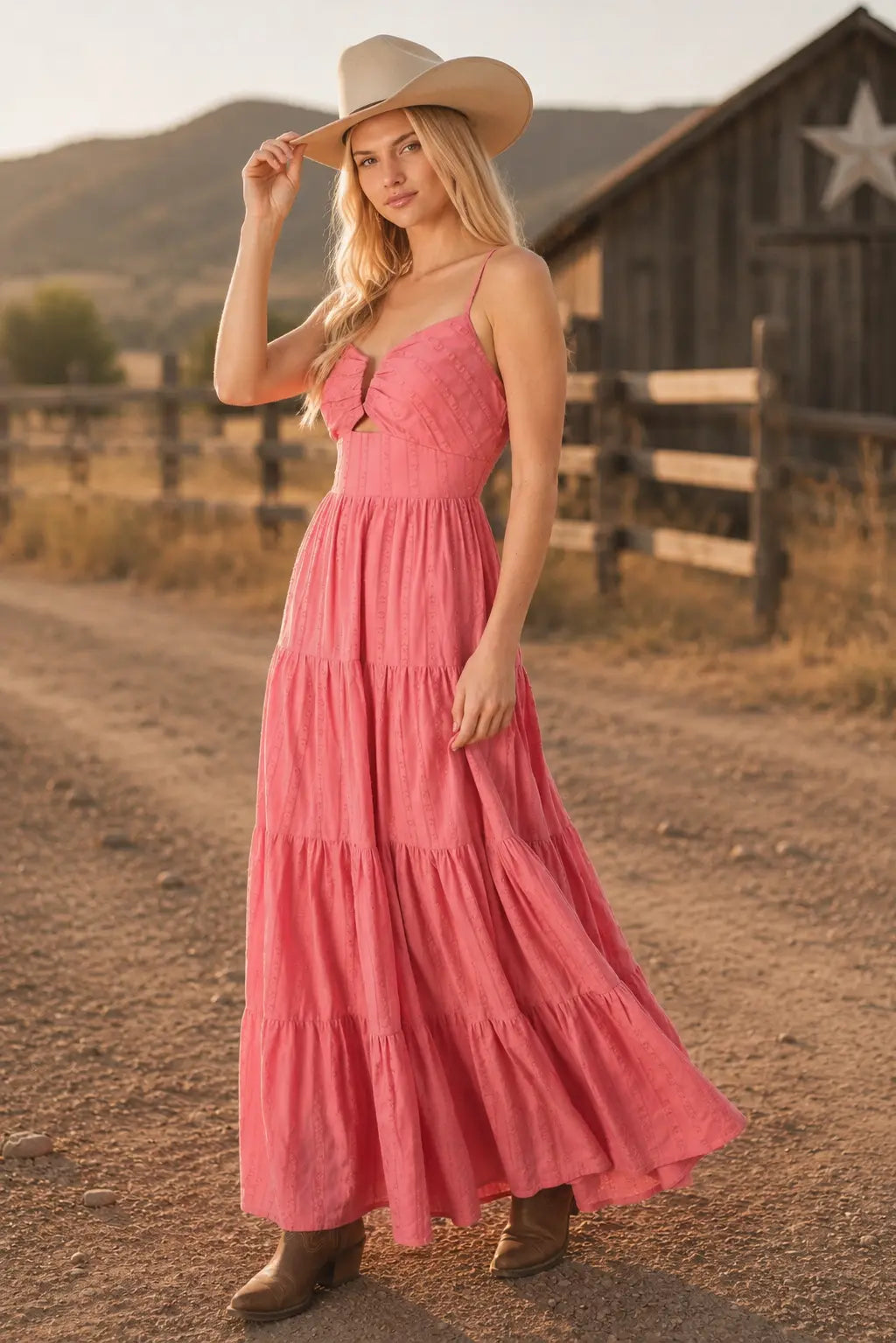 Sweet Escape Woven Maxi Dress