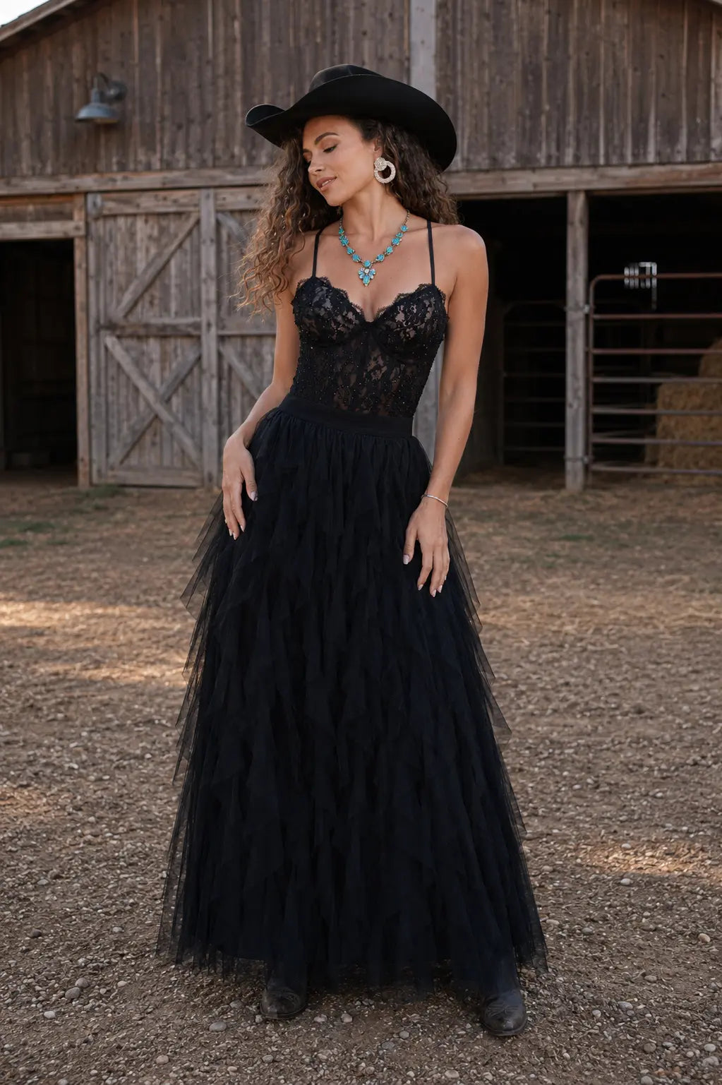 Shop the Elegant Black Dahlia Gown