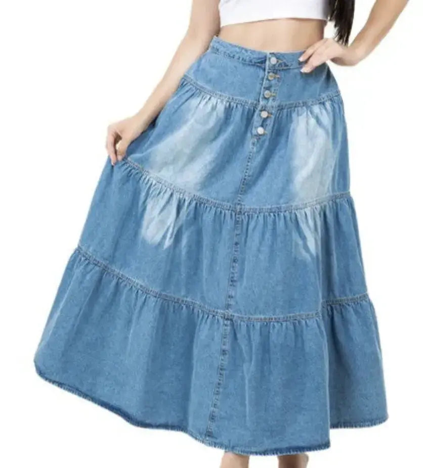 Styling Tips for Denim Skirts with a Contemporary Western Flair