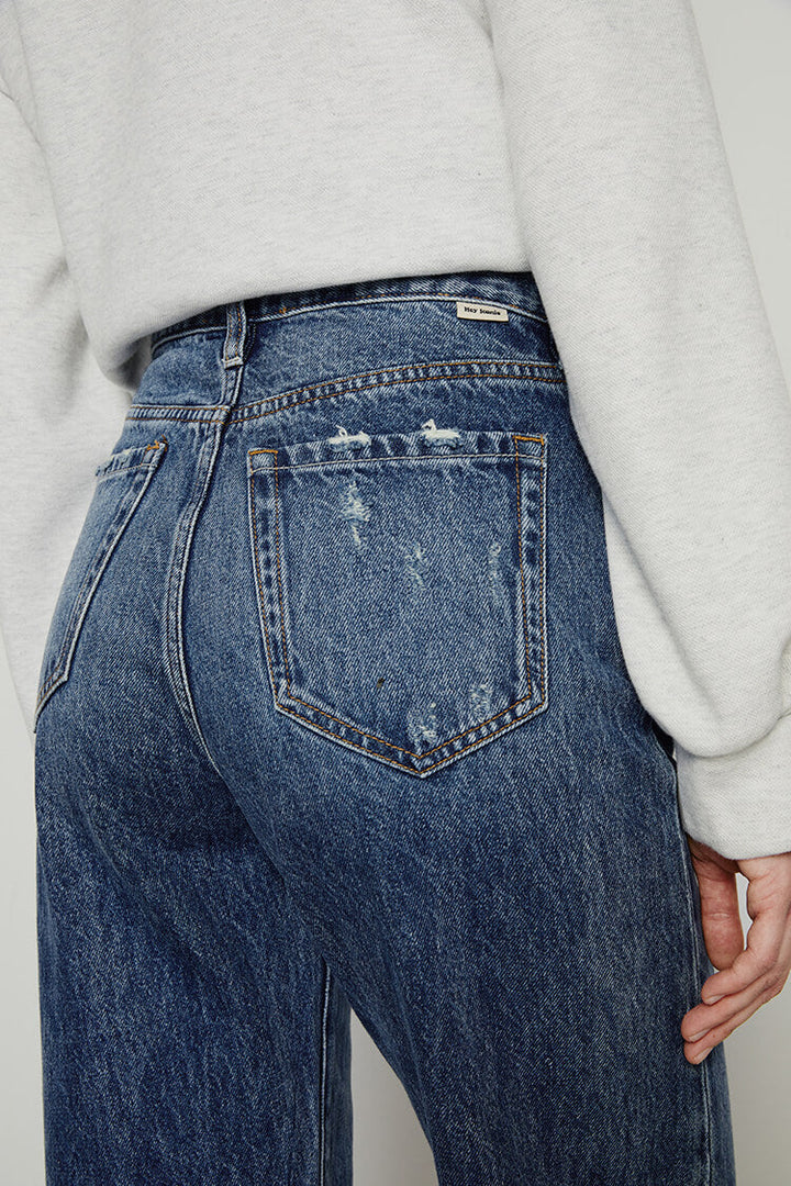 Hey Joanie Melissa Slouch Boot Cut Jeans