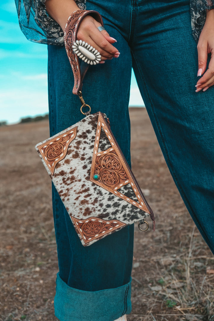The Claudette Wristlet Crossbody