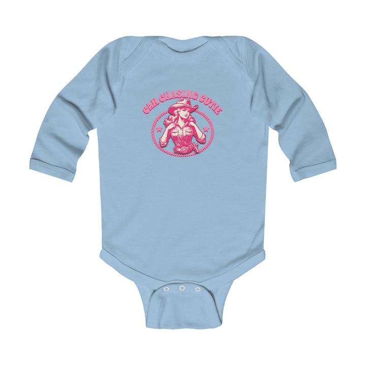 Can Chasing Cutie Infant Long Sleeve Bodysuit