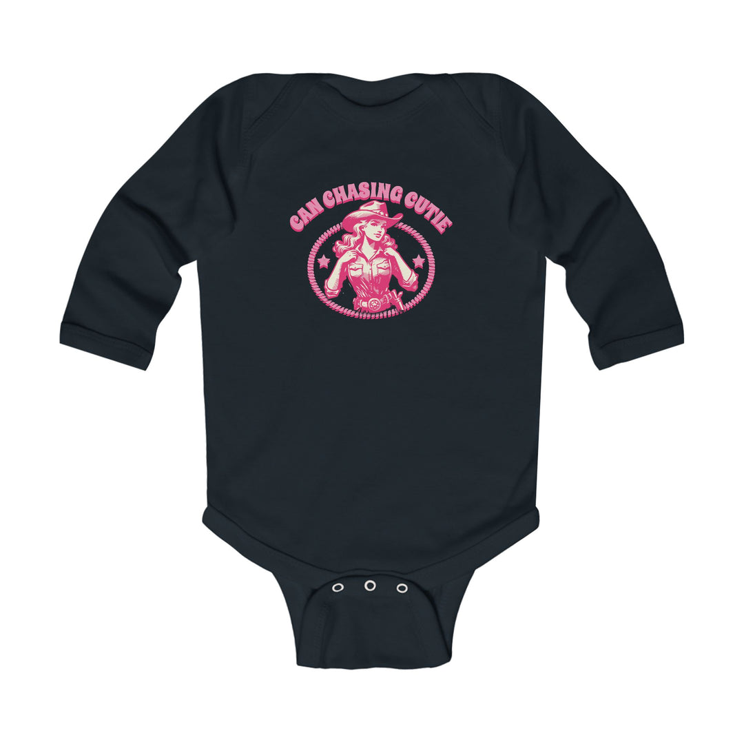 Can Chasing Cutie Infant Long Sleeve Bodysuit