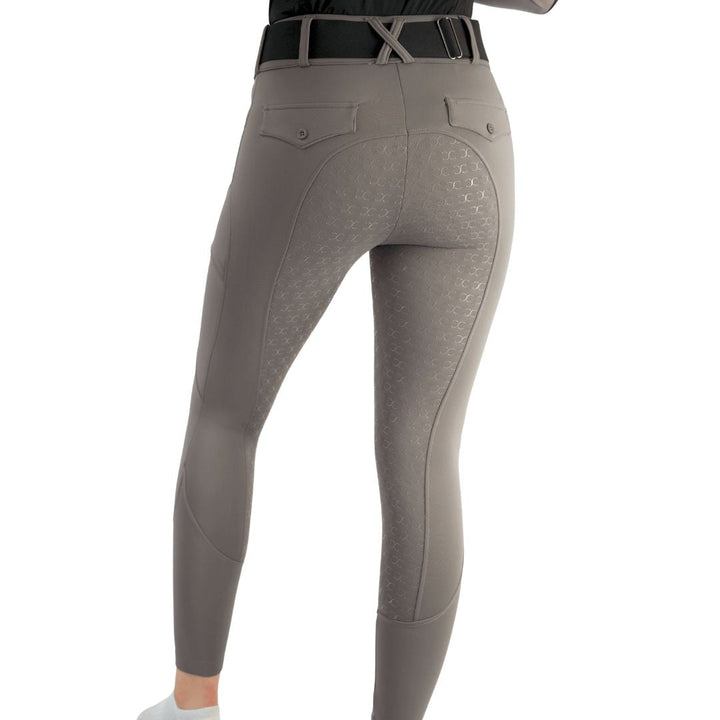 CorrectConnect Dove Grey Mid-Weight Winter Full Seat Breeches