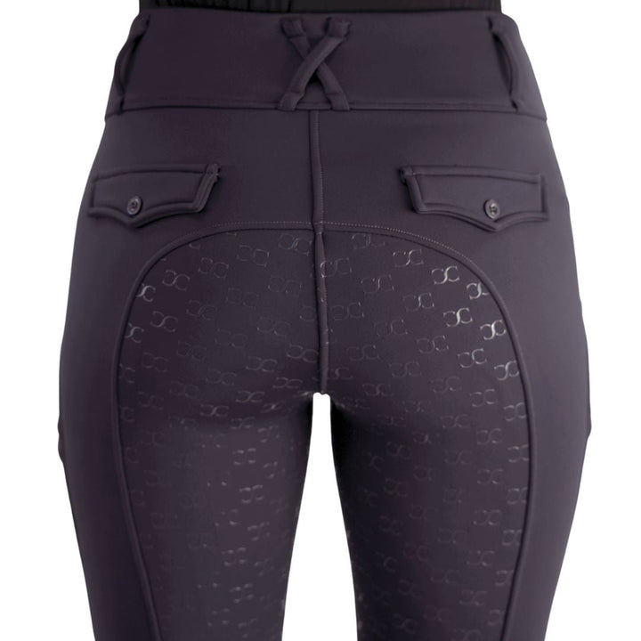 Correct Connect Ultra Warm Arctic Winter Riding Tights in Grey -Full Seat