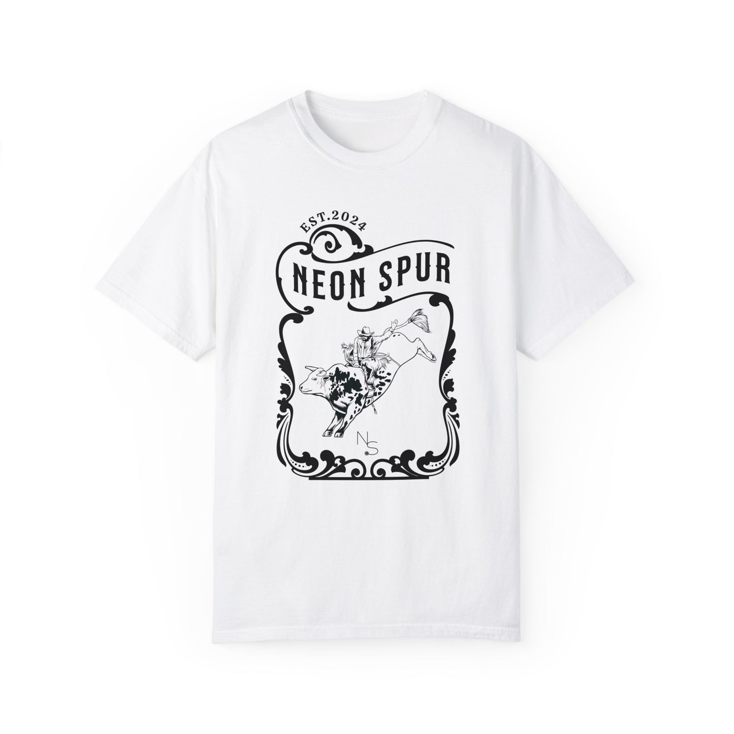 Western Bull Neon Spur T-shirt