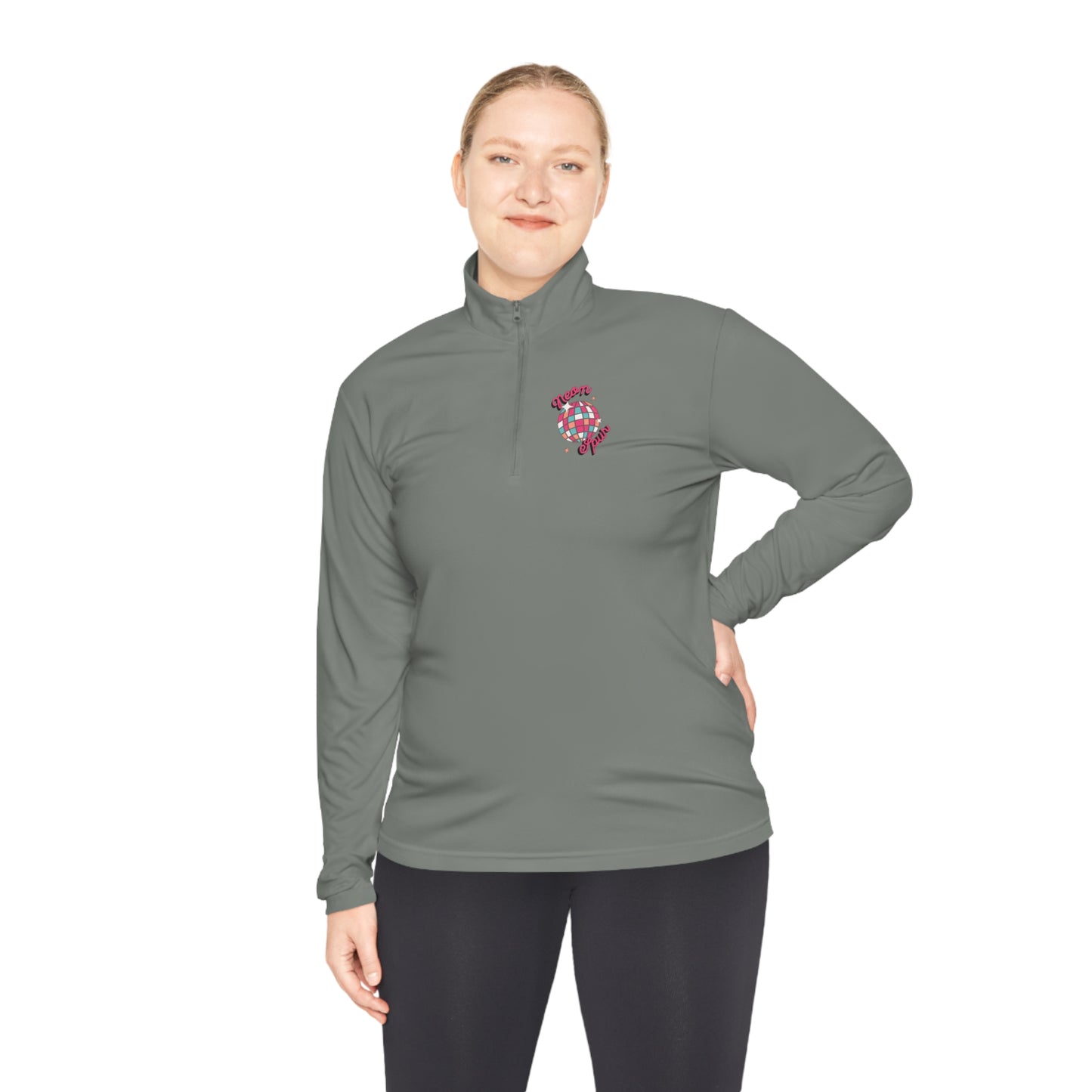 Disco Neon Spur Athletic Quarter-Zip Pullover