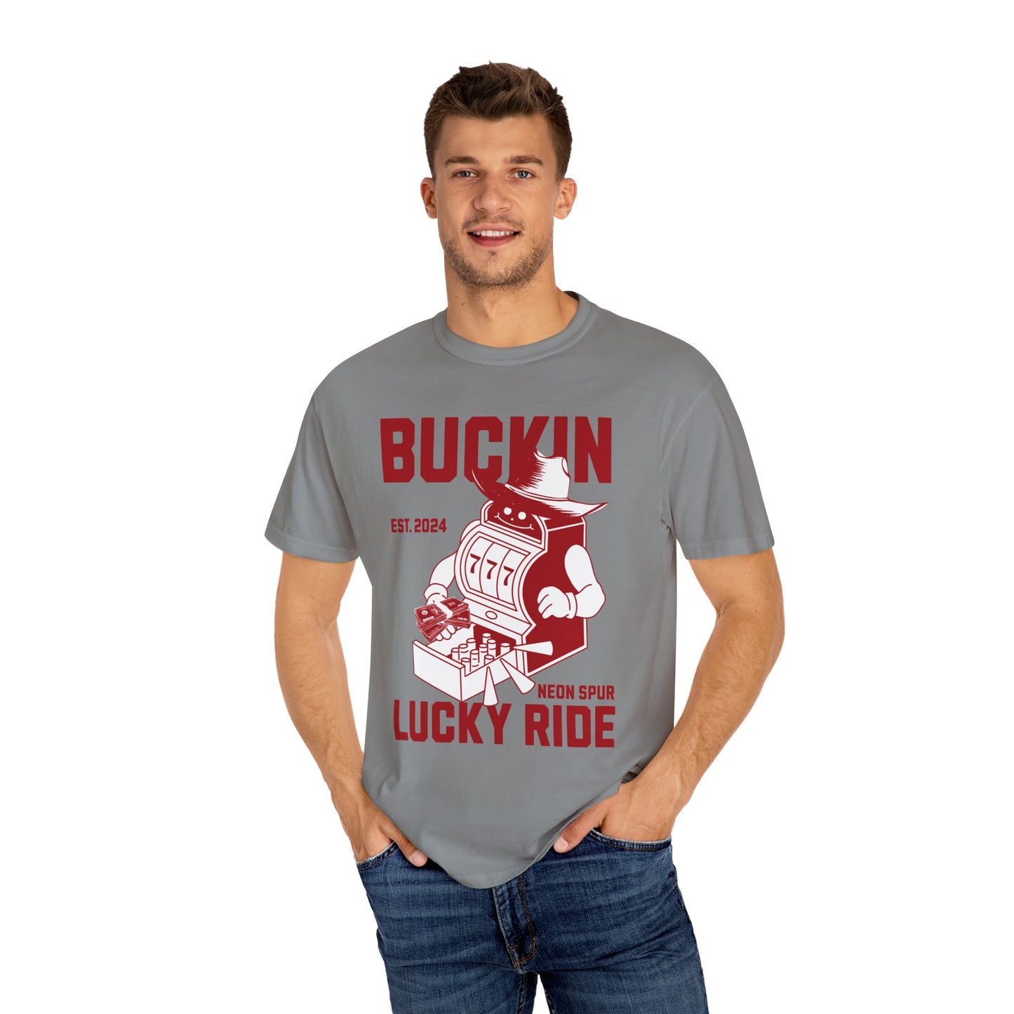 Buckin Lucky Ride T-shirt