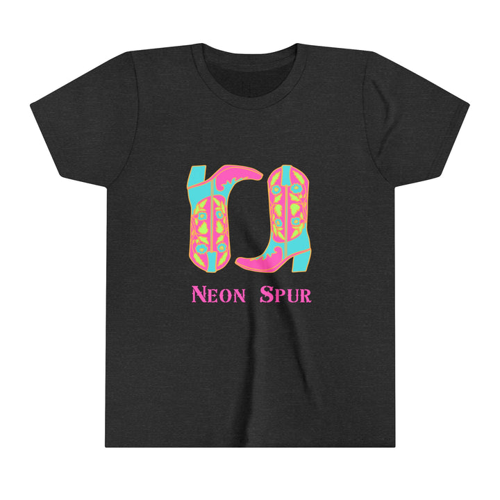 Neon Boots Girls Short Sleeve Tee