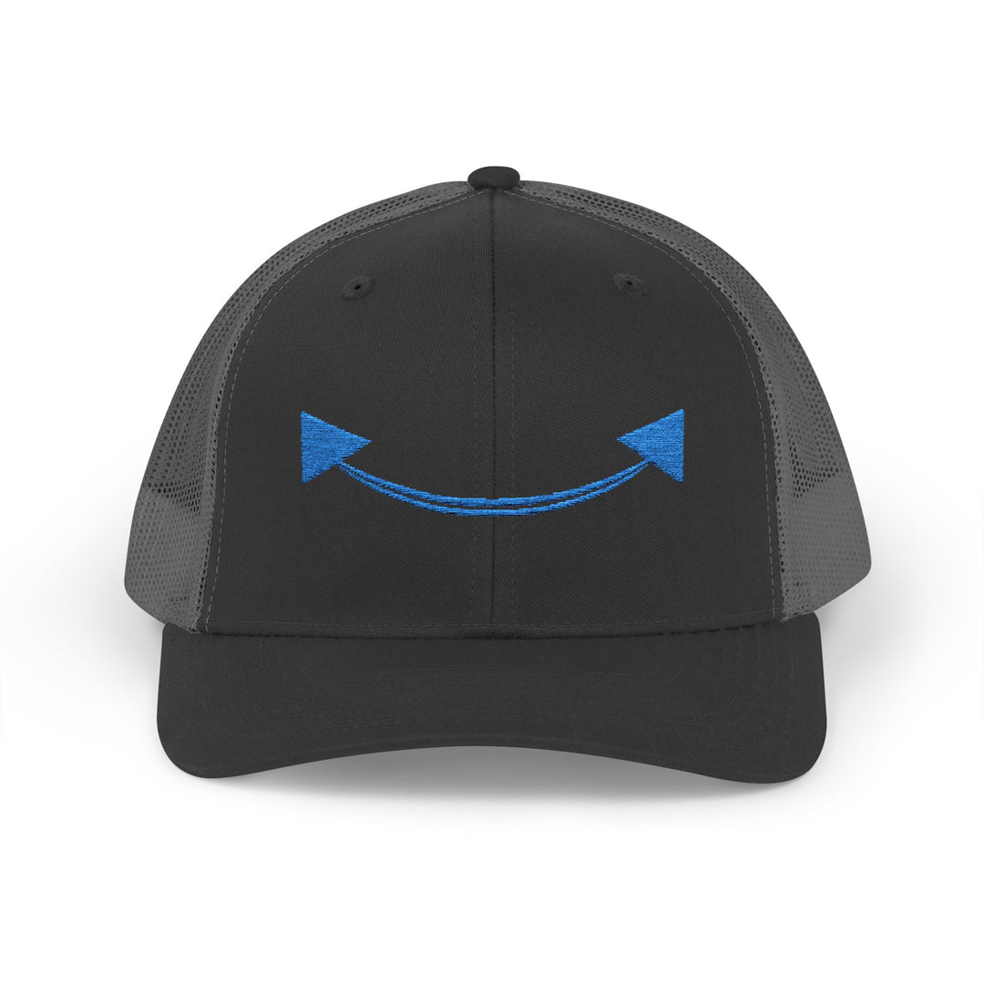 Smile Pocket Embroidered Trucker Hat
