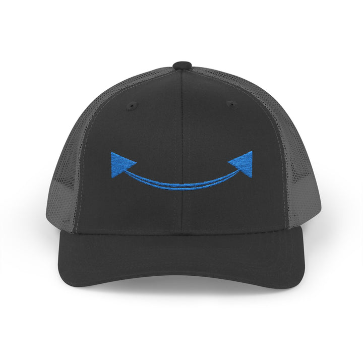Smile Pocket Embroidered Trucker Hat