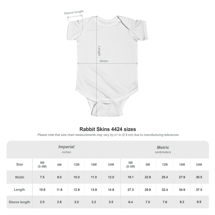 "I Kick" Red Ribbon Infant Bodysuit