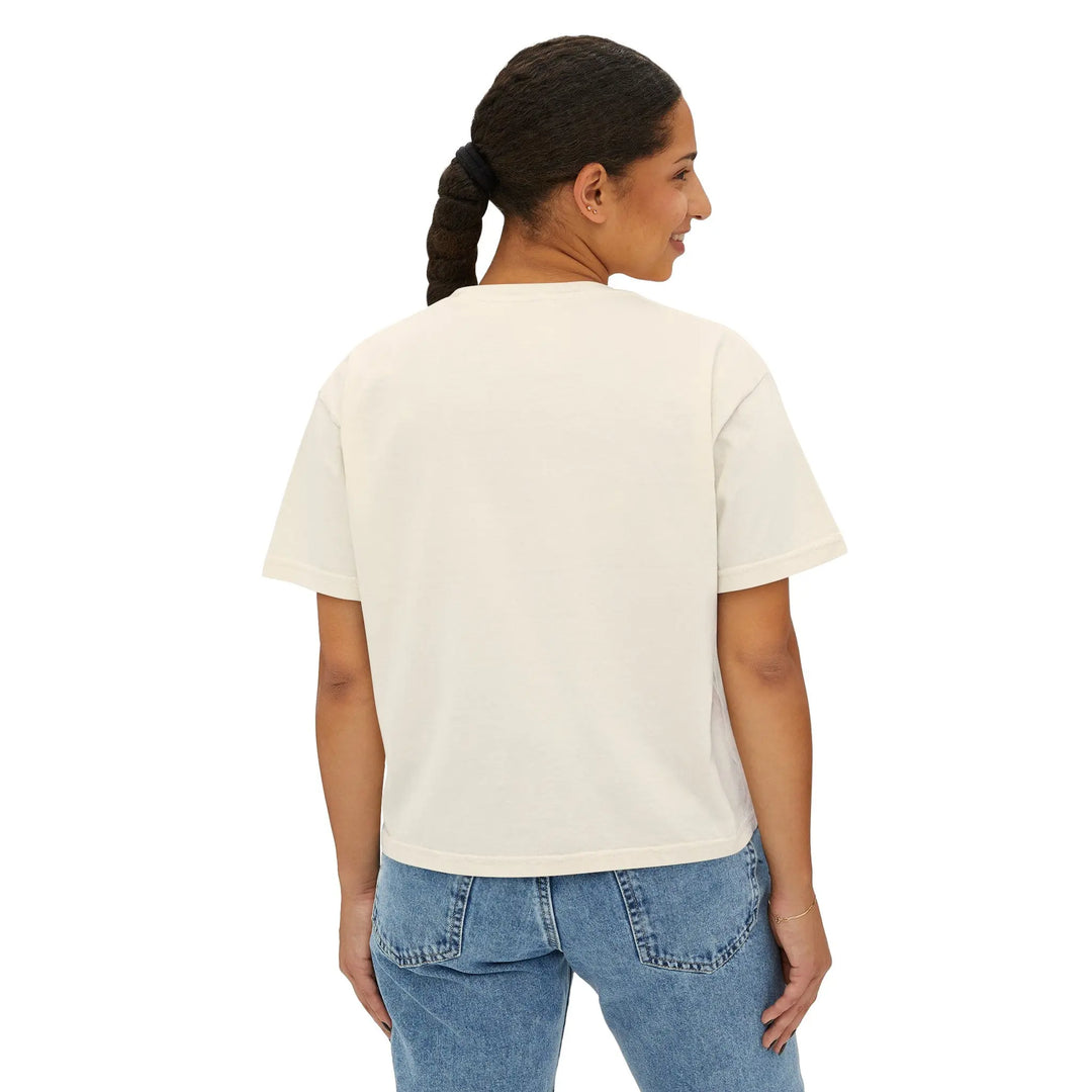Rodeo Mom Era Women's Boxy Tee Neon Spur