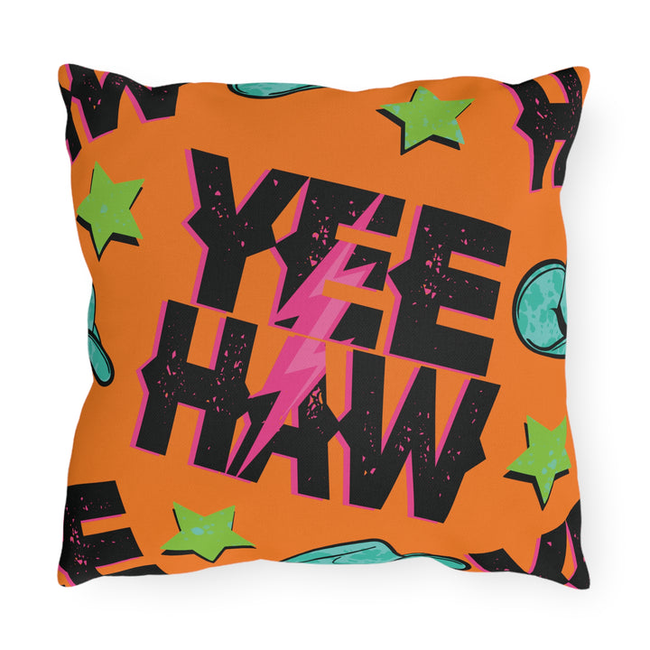 Yee Haw Outdoor Pillow