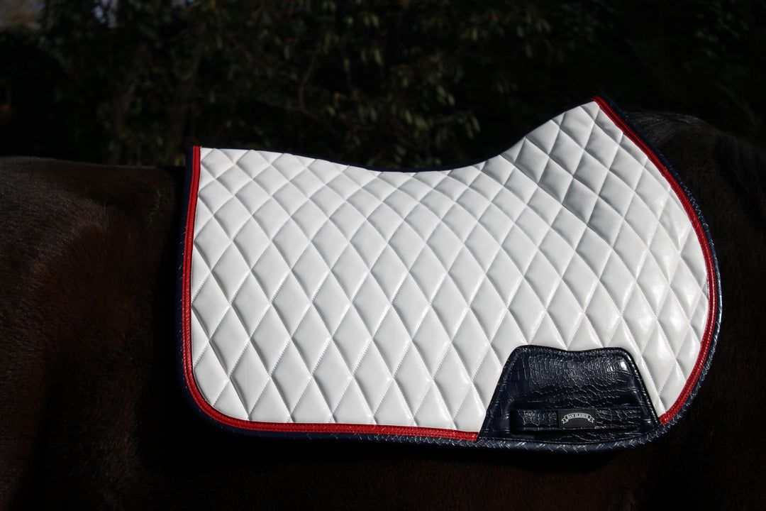 Saddle Pad | White San Eligius