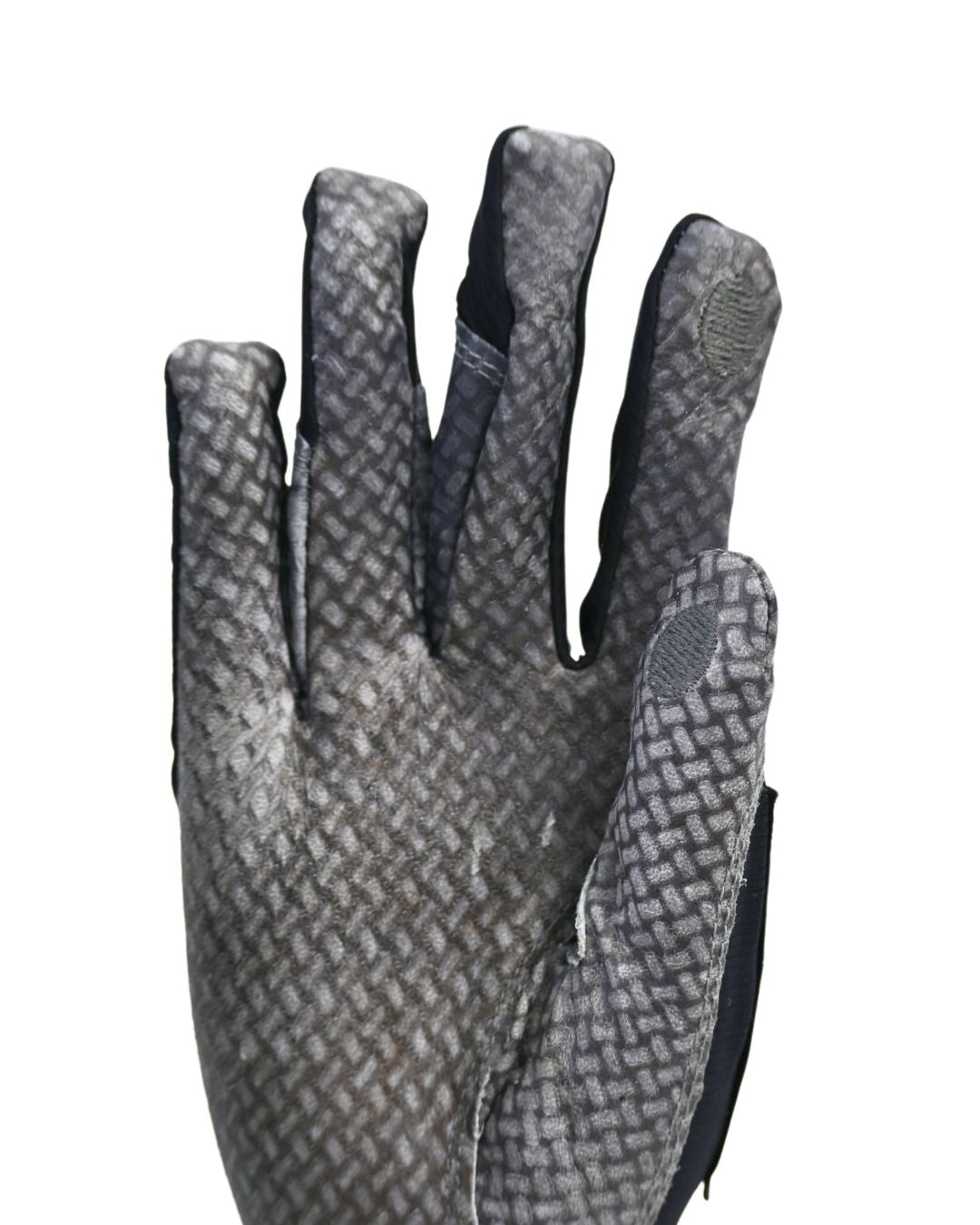 Oil-Tac Copper Tech™️ Leather Premium Riding Glove in Black CorrectConnect