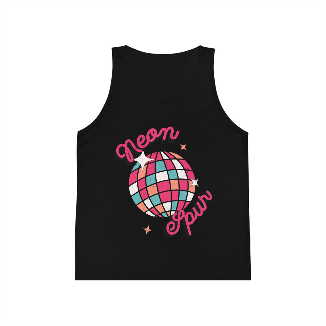 Disco Neon Spur Girls Tank Top