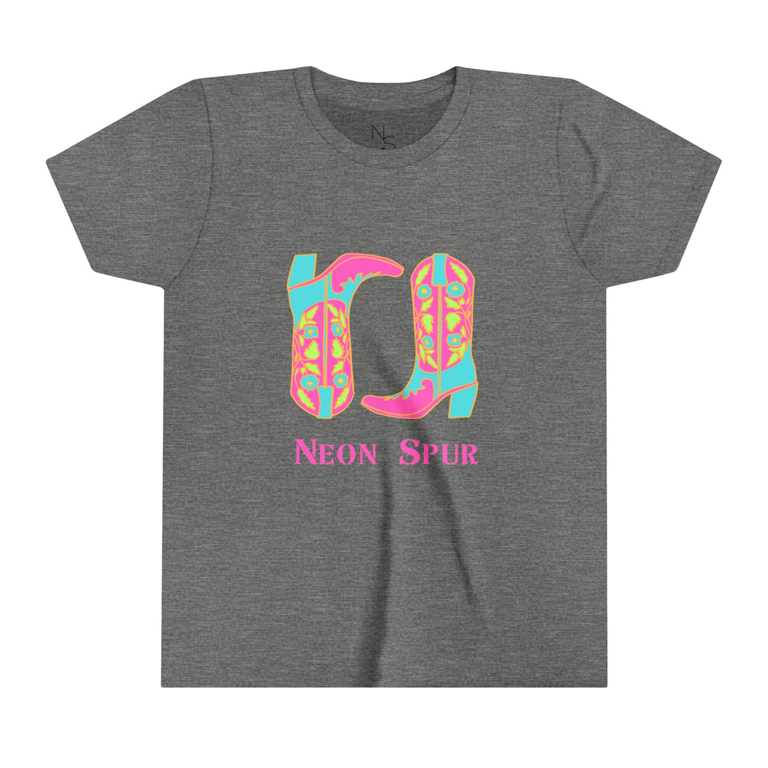Neon Boots Girls Short Sleeve Tee
