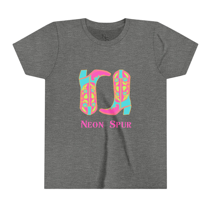 Neon Boots Girls Short Sleeve Tee