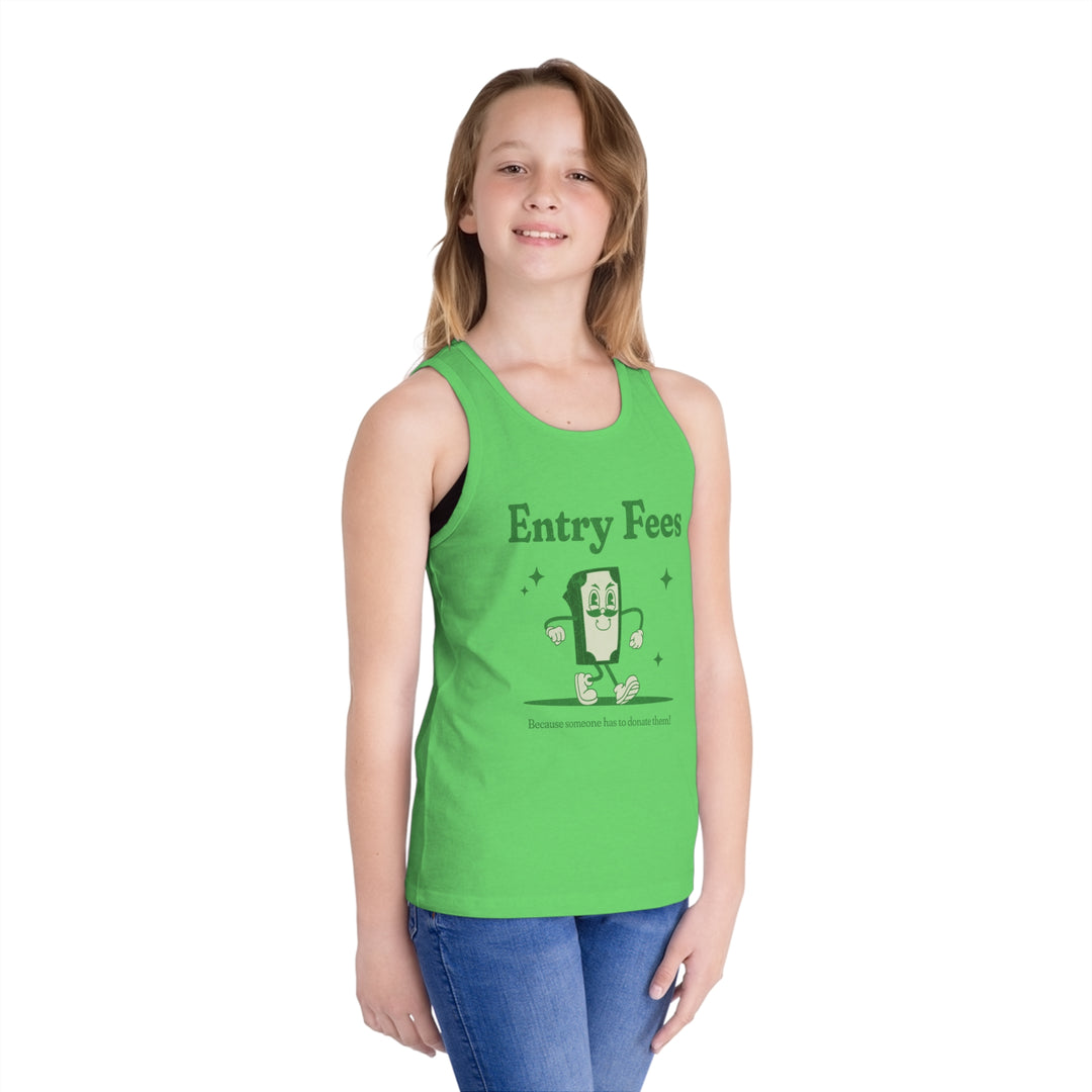 Entry Fees Girls Jersey Tank Top