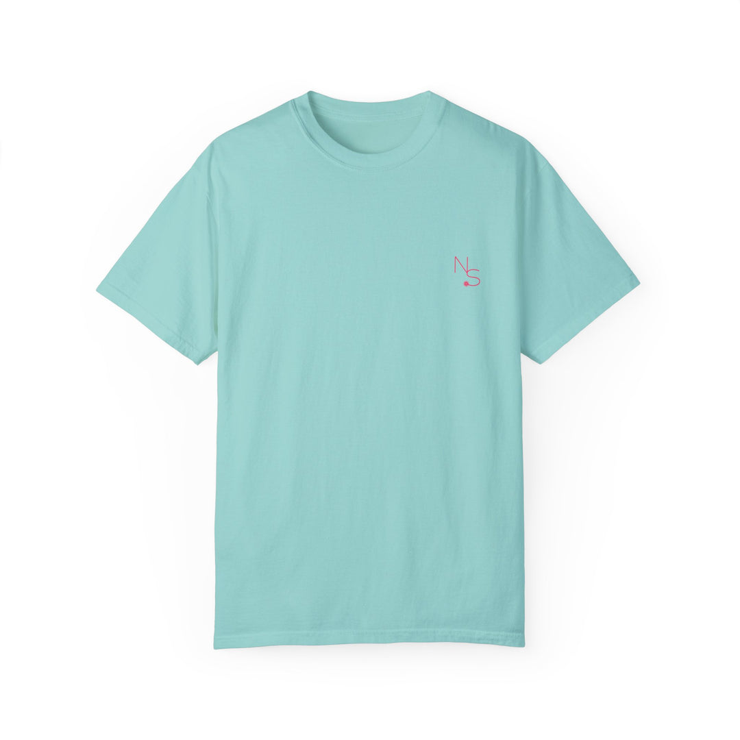 Neon Spur Logo Garment-Dyed T-shirt