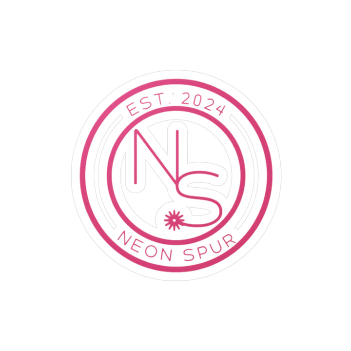 Neon Spur Logo Vinyl Decals