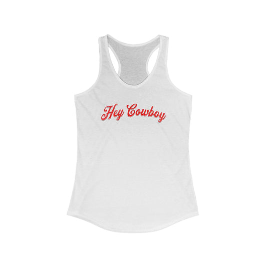 Hey Cowboy Racerback Tank