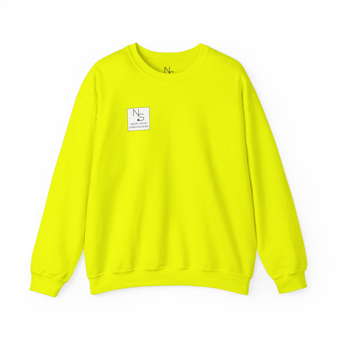 Neon Spur Graphic Ambassador Patch Heavy Blend™ Crewneck Sweatshirt
