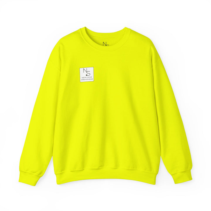 Neon Spur Graphic Ambassador Patch Heavy Blend™ Crewneck Sweatshirt