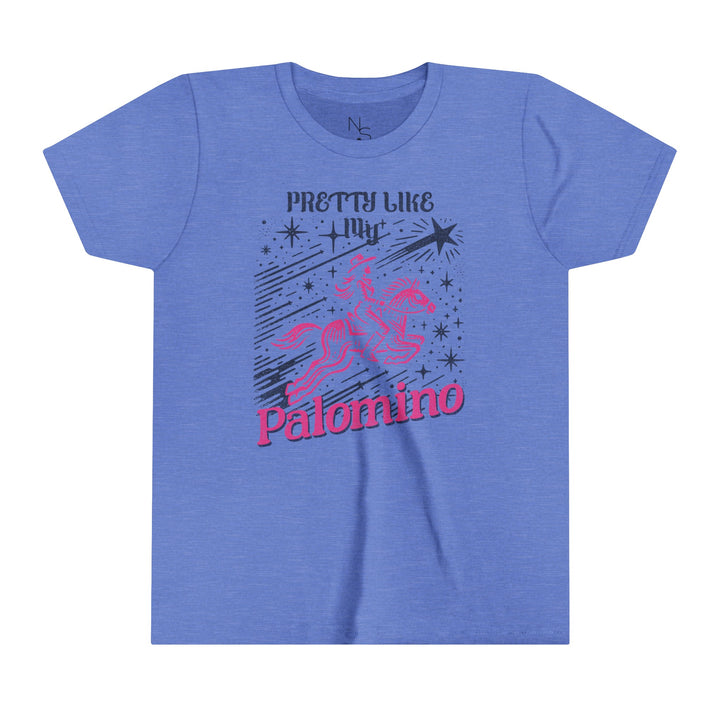 Pretty Like My Palomino Girls Short Sleeve Tee