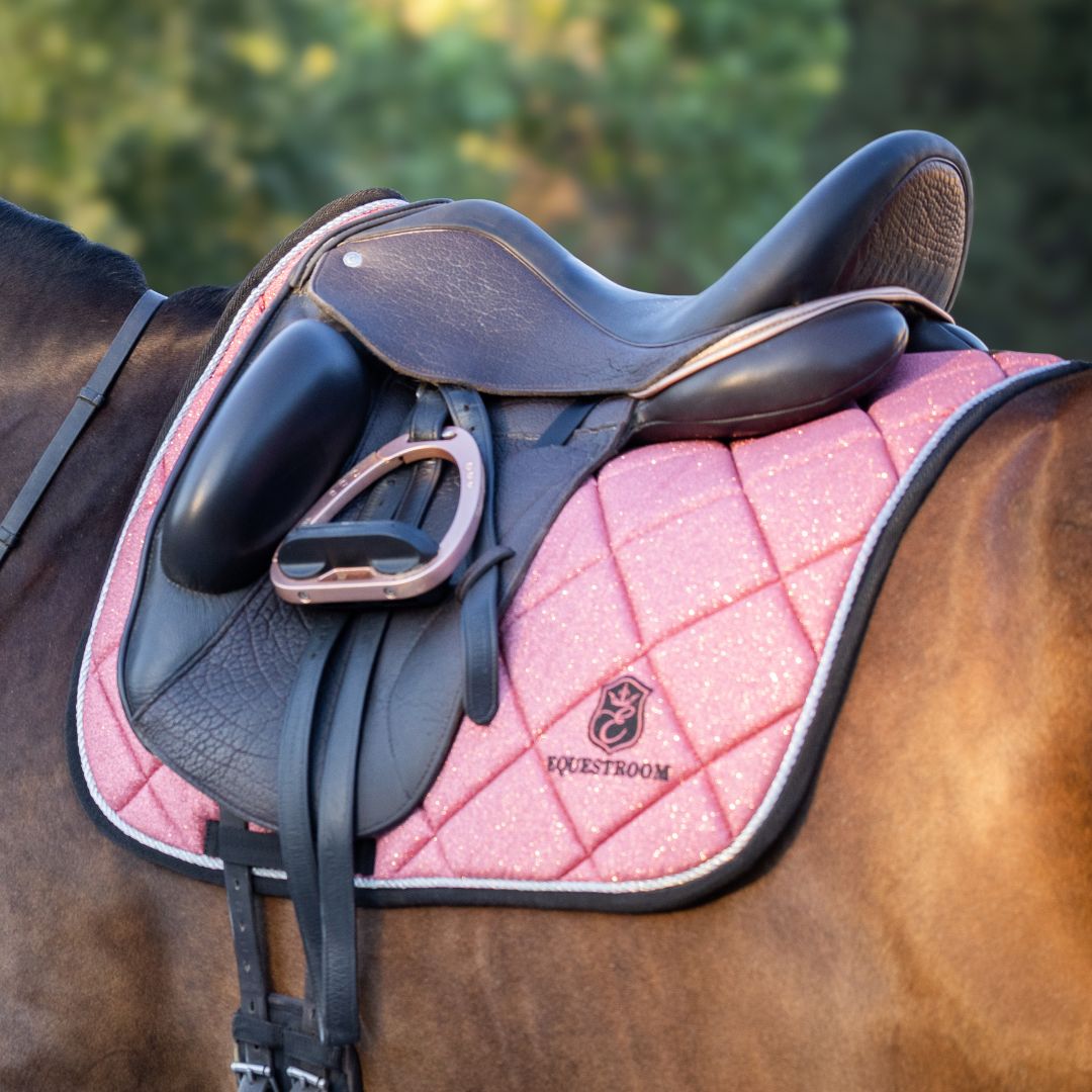 Equestroom Rose Quartz Saddle Pad Set Equestroom
