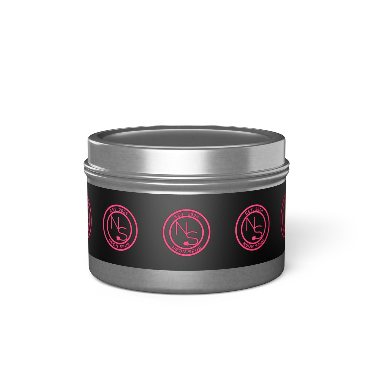 Neon Spur Aromatherapy Tin Candles