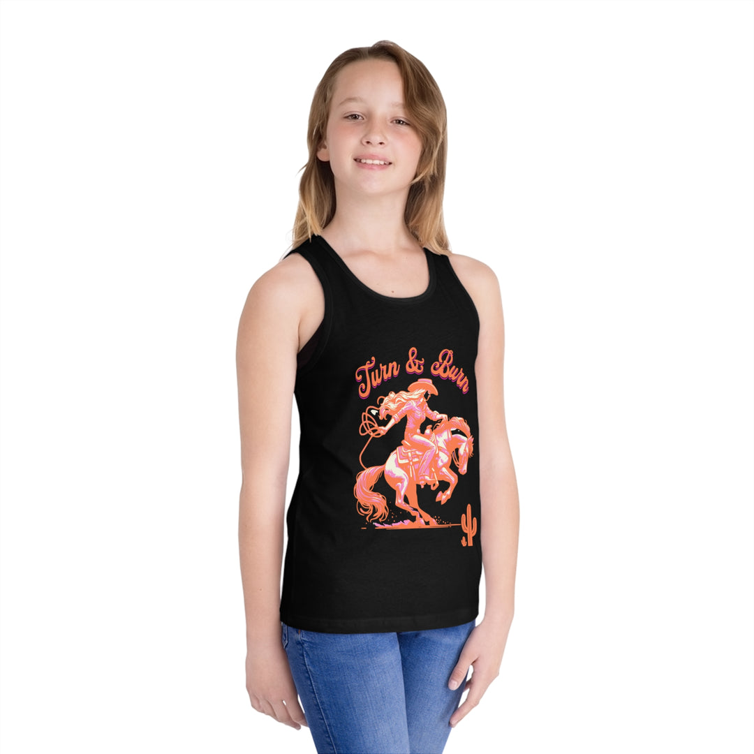 Turn & Burn Girls Tank Top