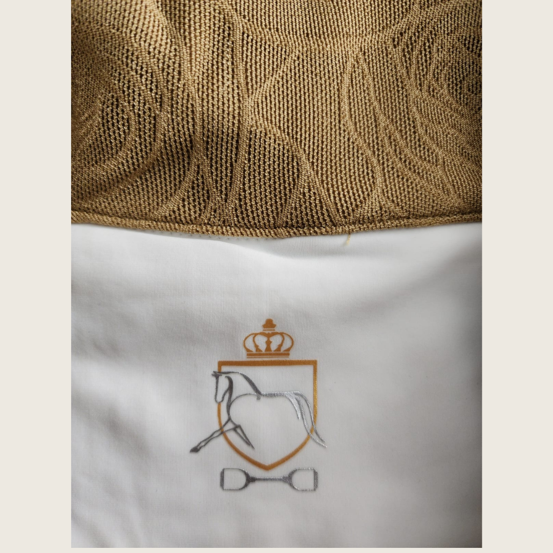 White Bridle Chain Sun Shirt