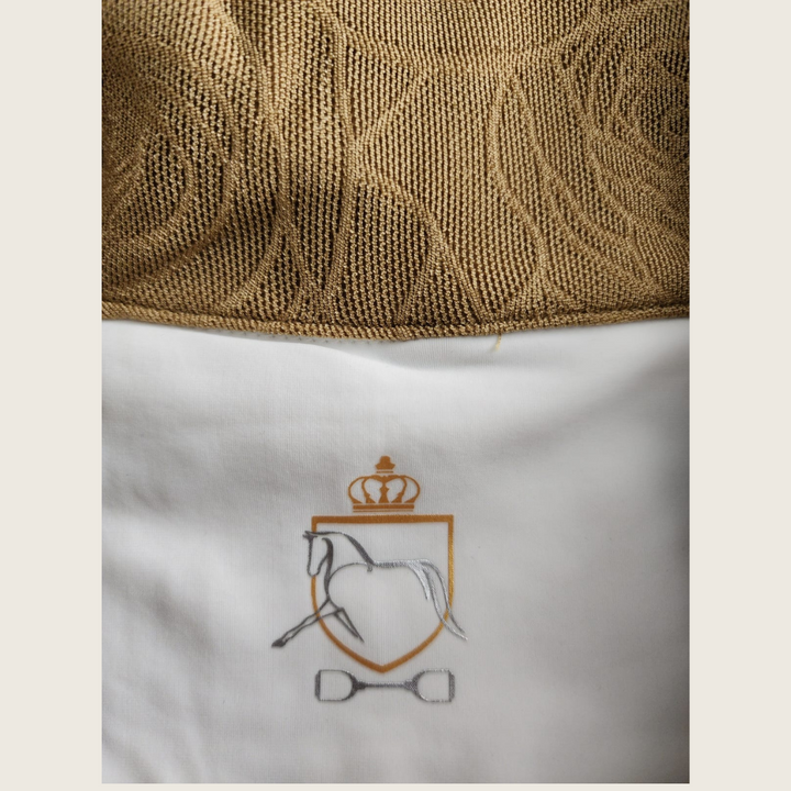 White Bridle Chain Sun Shirt