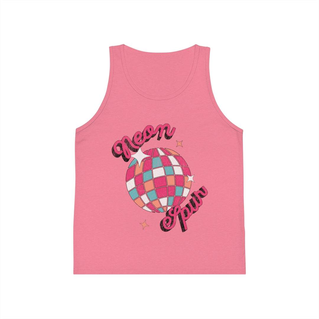 Disco Neon Spur Girls Tank Top