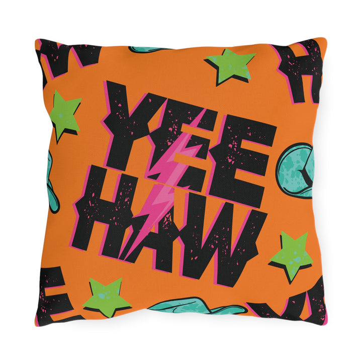 Yee Haw Outdoor Pillow