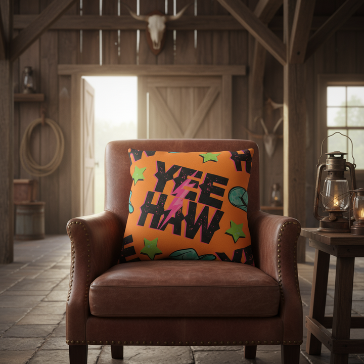 Yee Haw Outdoor Pillow