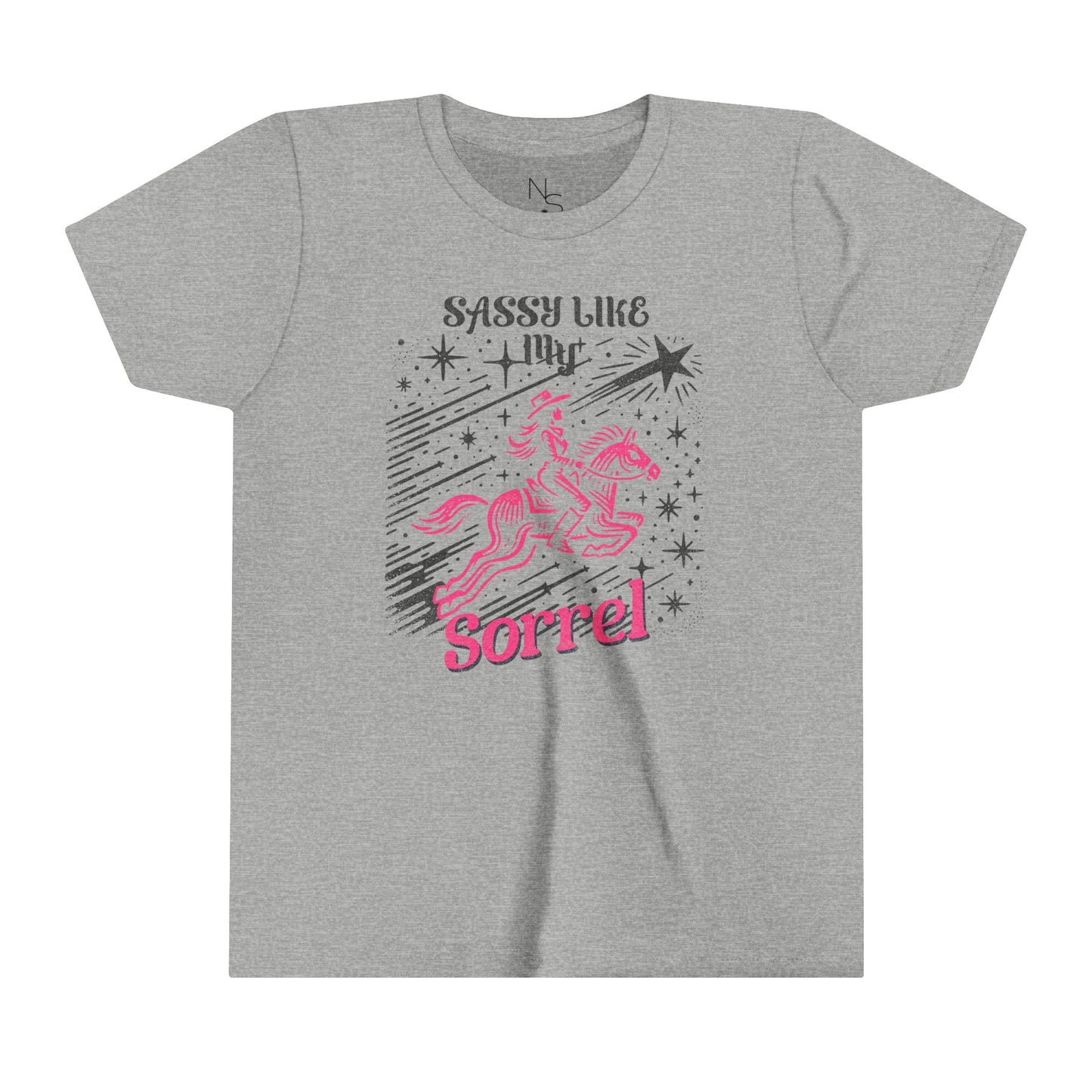 Sassy Like My Sorrel Youth Short Sleeve Tee