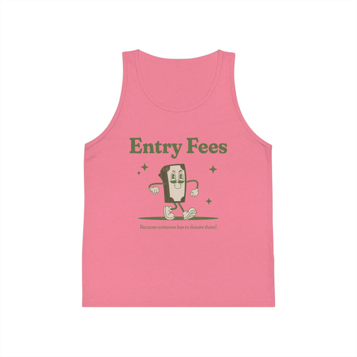 Entry Fees Girls Jersey Tank Top
