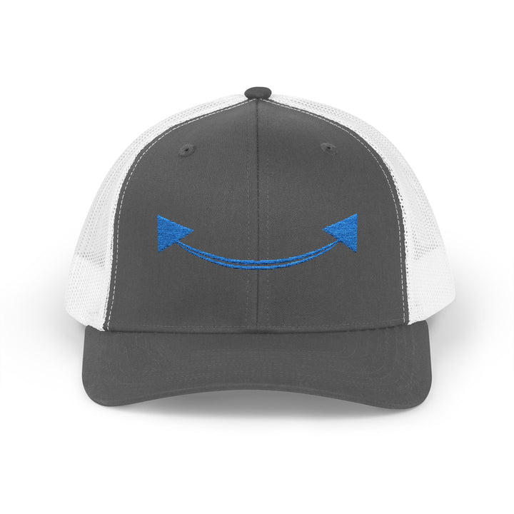 Smile Pocket Embroidered Trucker Hat