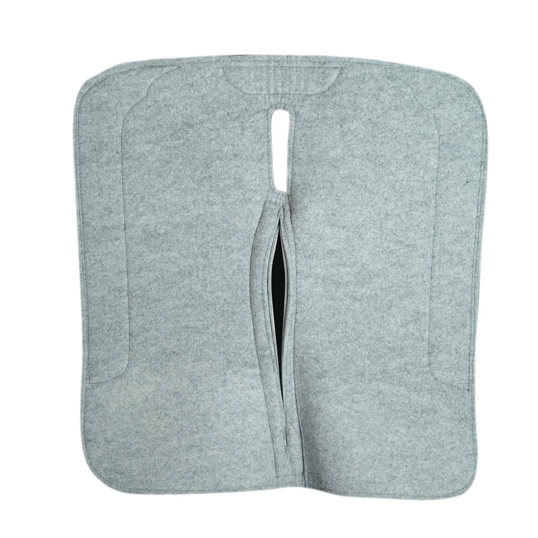 TuffRider Polyester Felt Pad With Rubber Sheet Insert In 24mm