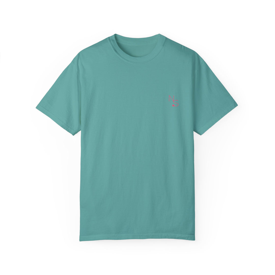 Neon Spur Logo Garment-Dyed T-shirt