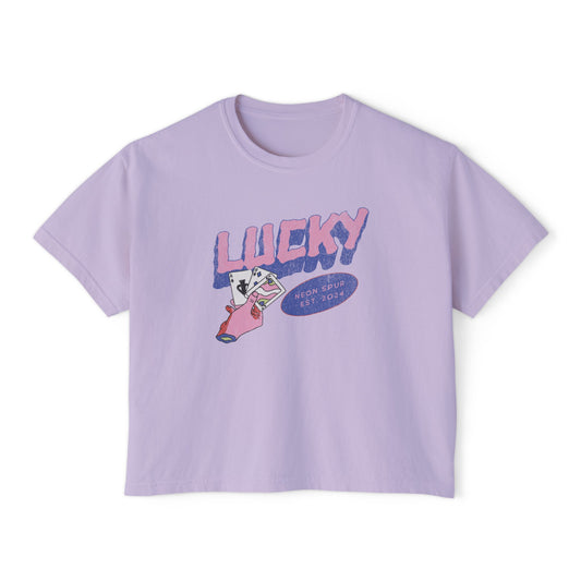 Lucky Cards Boxy Tee