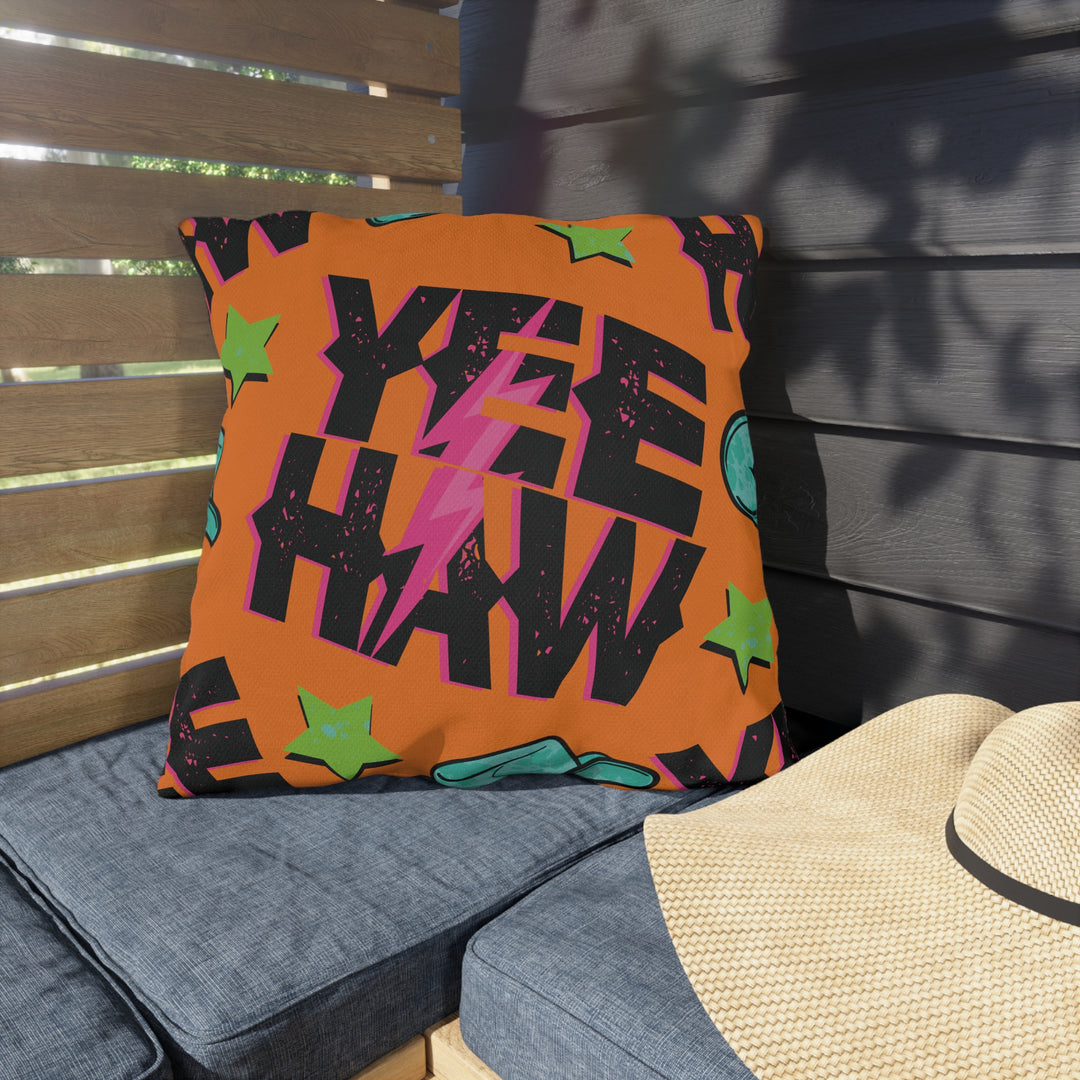 Yee Haw Outdoor Pillow