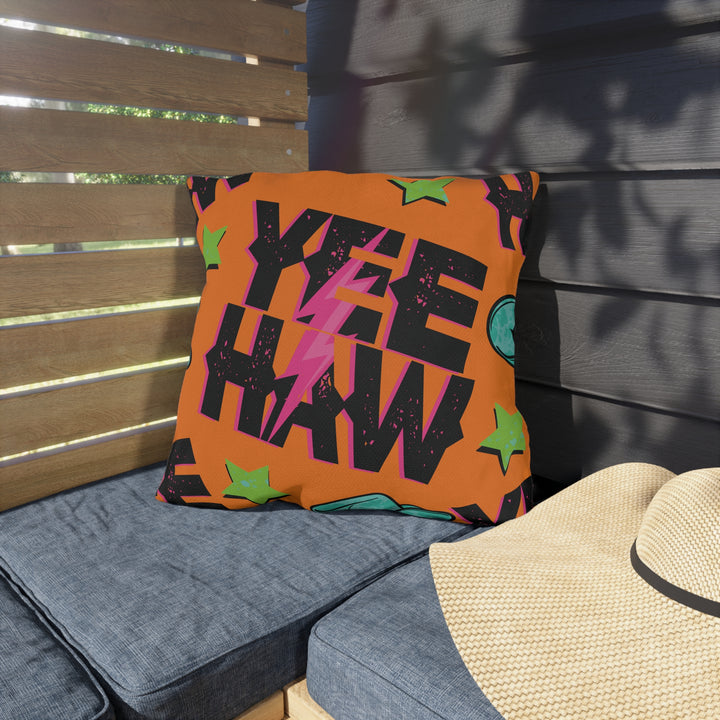 Yee Haw Outdoor Pillow