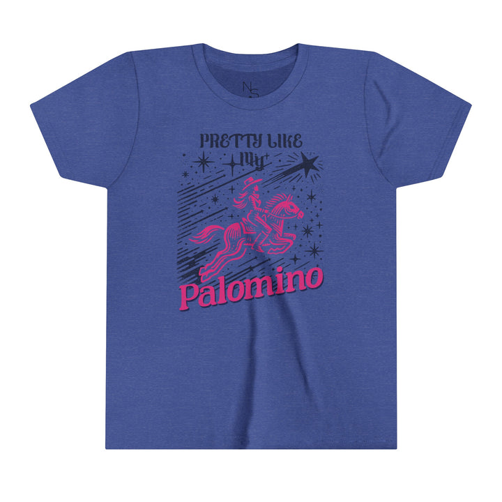 Pretty Like My Palomino Girls Short Sleeve Tee