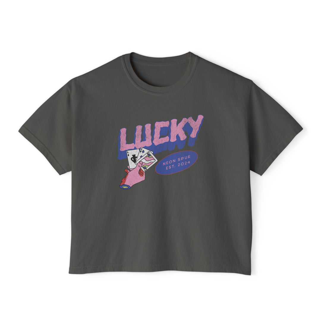 Lucky Cards Boxy Tee