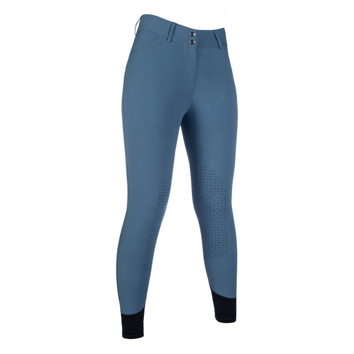 HKM Tampa- Silicone Knee Patch Riding Breeches Breeches.com