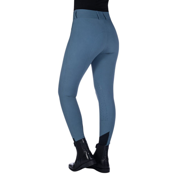 HKM Tampa- Silicone Knee Patch Riding Breeches Breeches.com